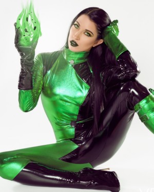 Alex Coal Kim Possible Shego VR Cosplay X 6