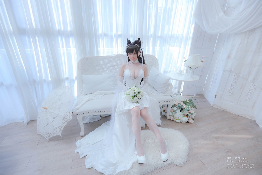 Nyako 喵子 Bride Atago 4