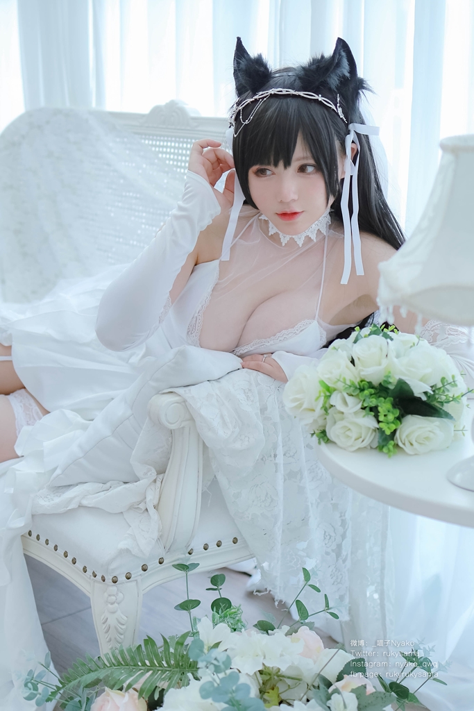 Nyako 喵子 Bride Atago 48