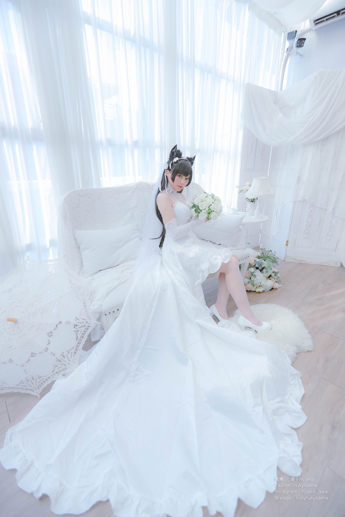 Nyako 喵子 Bride Atago 7
