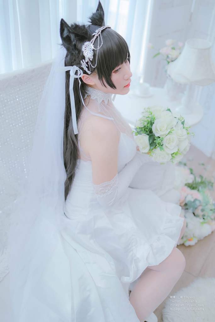 Nyako 喵子 Bride Atago 8