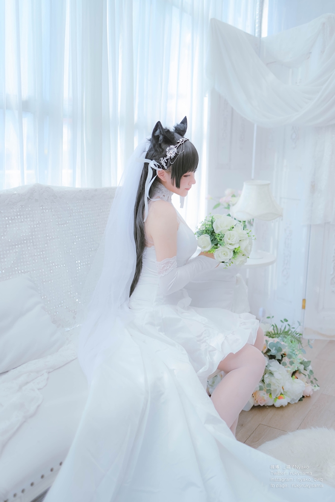 Nyako 喵子 Bride Atago 9