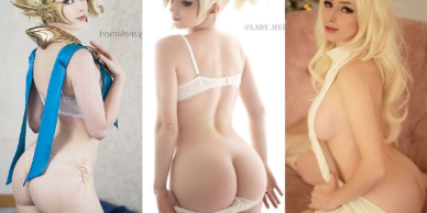 NudeCosplayGirls.com - Lady Melamori nude Mercy