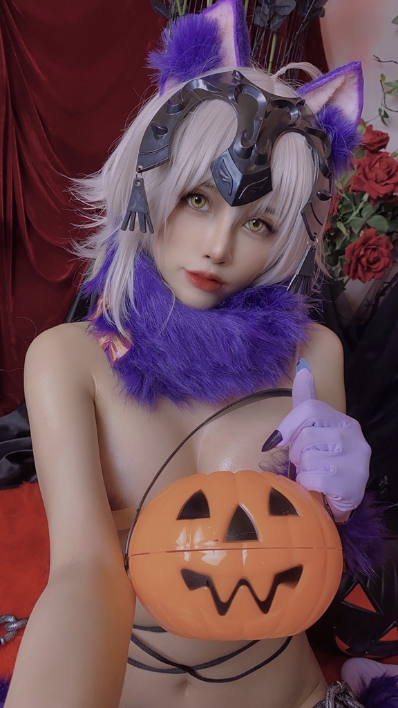Byoru Jeanne Alter Neko Halloween 28
