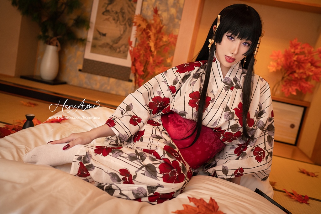 HaneAme Nyotengu Kimono 3