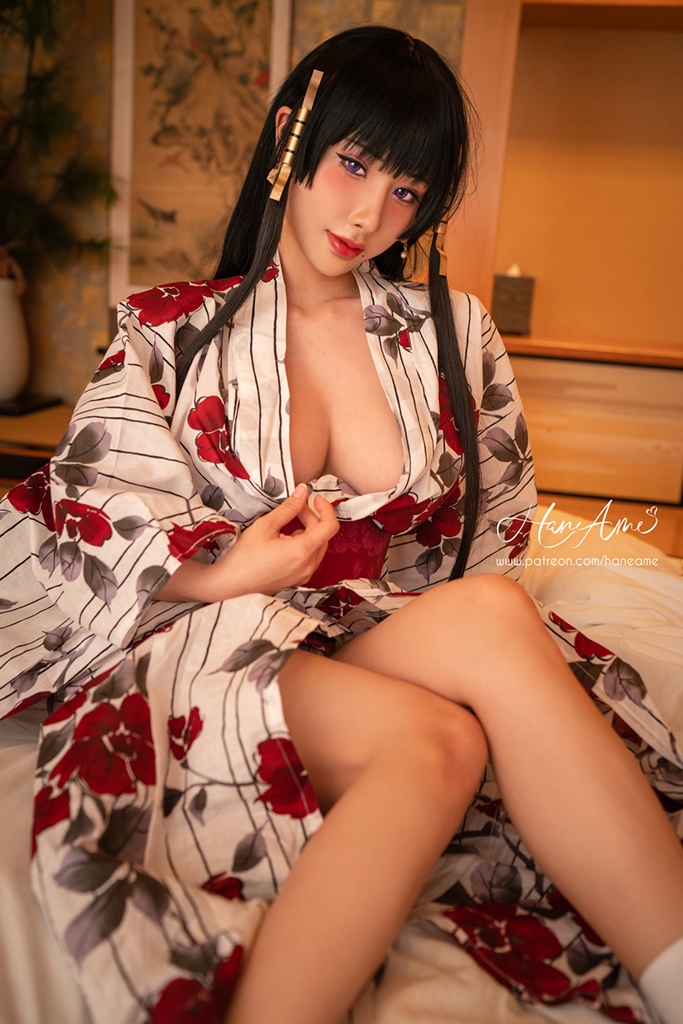 HaneAme Nyotengu Kimono 5