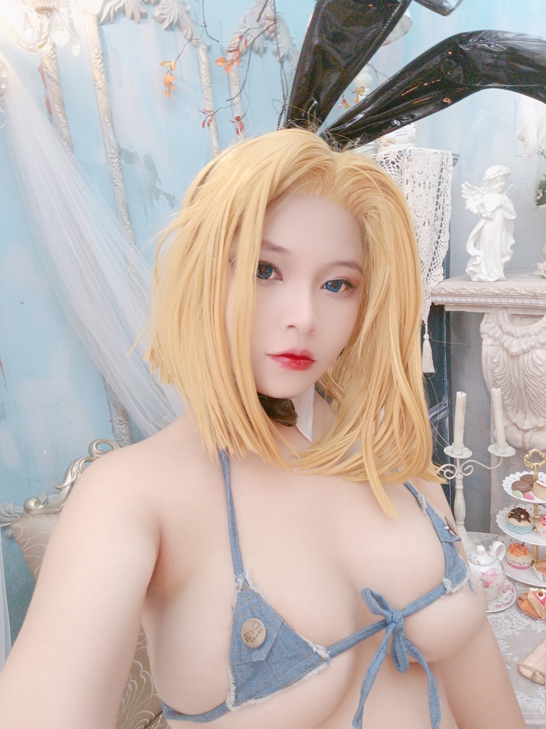 Yurihime Android 18 Bunny Lingerie 54