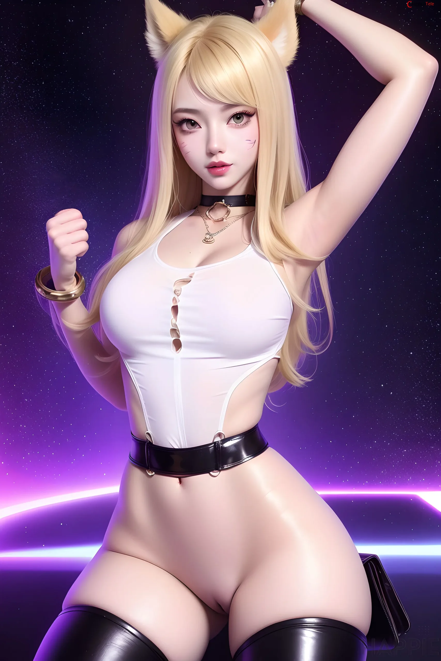 AI Art – Anime Girl 23 KDA Ahri League of Legends 19 result scaled.webp.webp