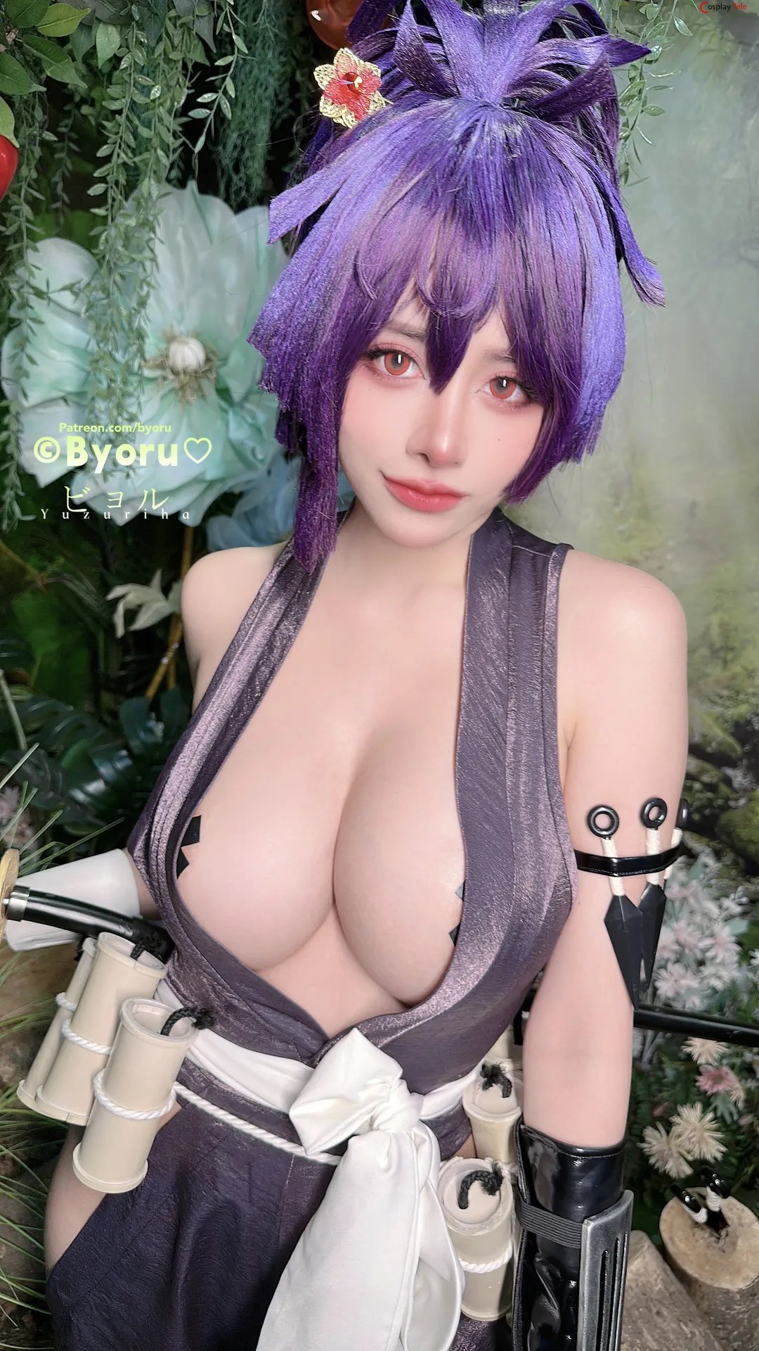 Byoru cosplay Yuzuriha Jigokuraku 51 result.webp.webp