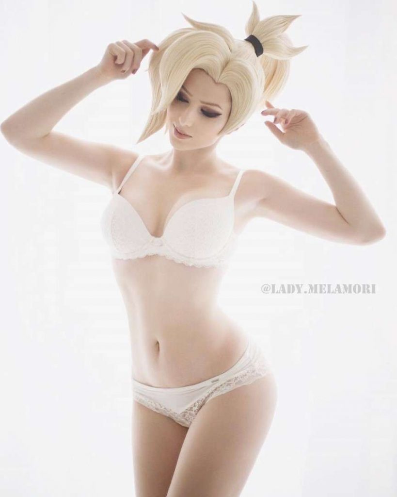 NudeCosplayGirls.com Lady Melamori nude Mercy 4
