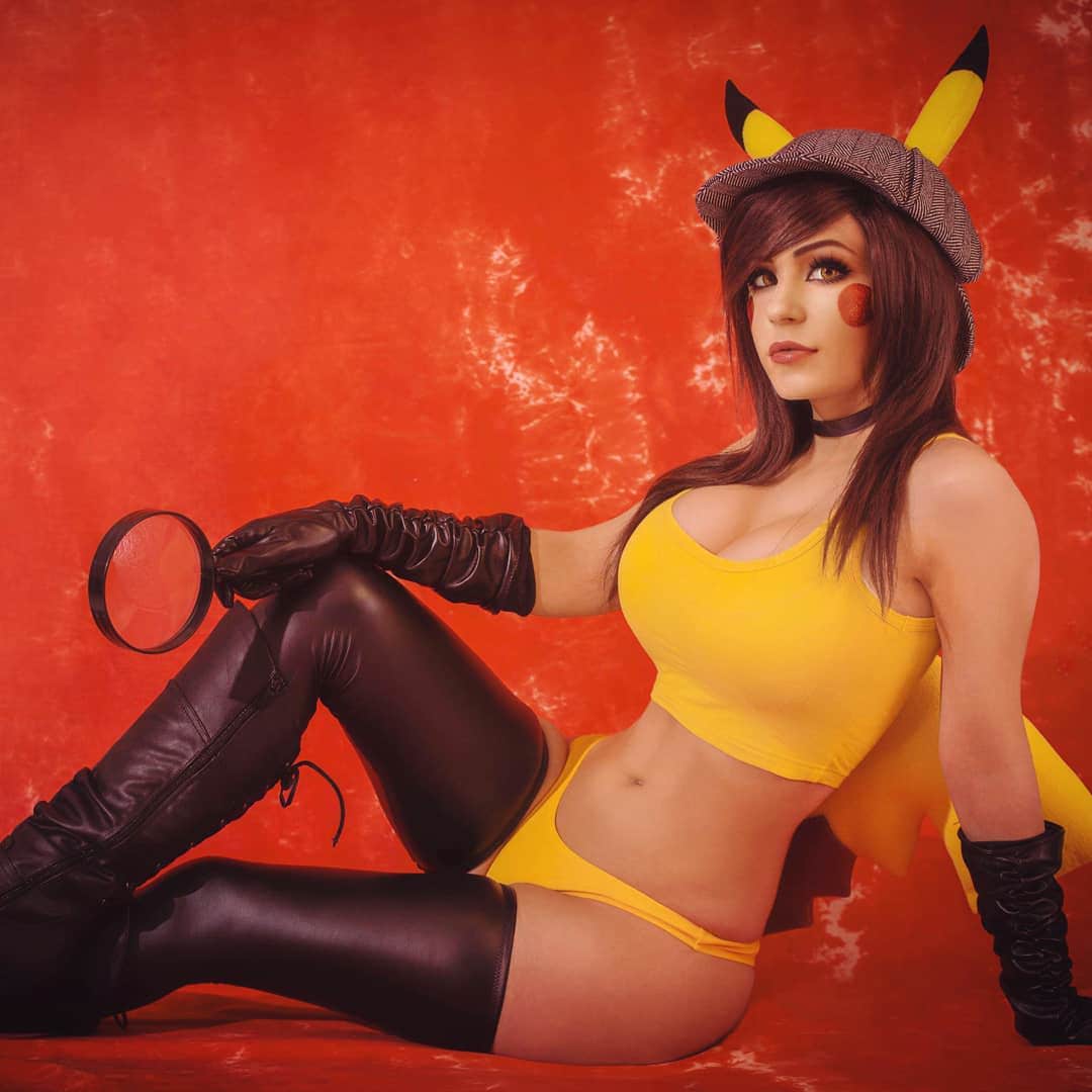  Sexy Ecchi Pokemon Pikachu Cosplay - danielle baloo